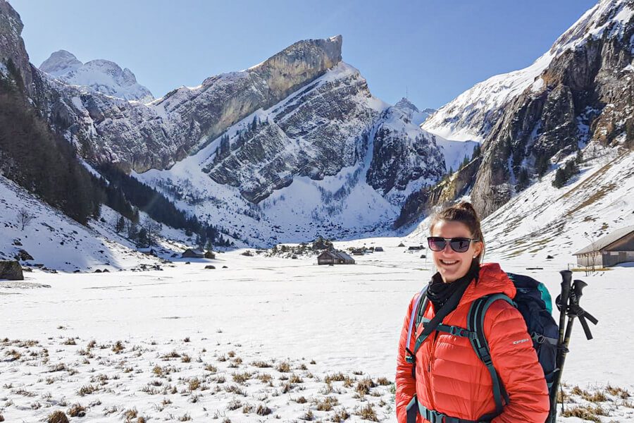 Winter-Seealpsee Winter am Seealpsee
