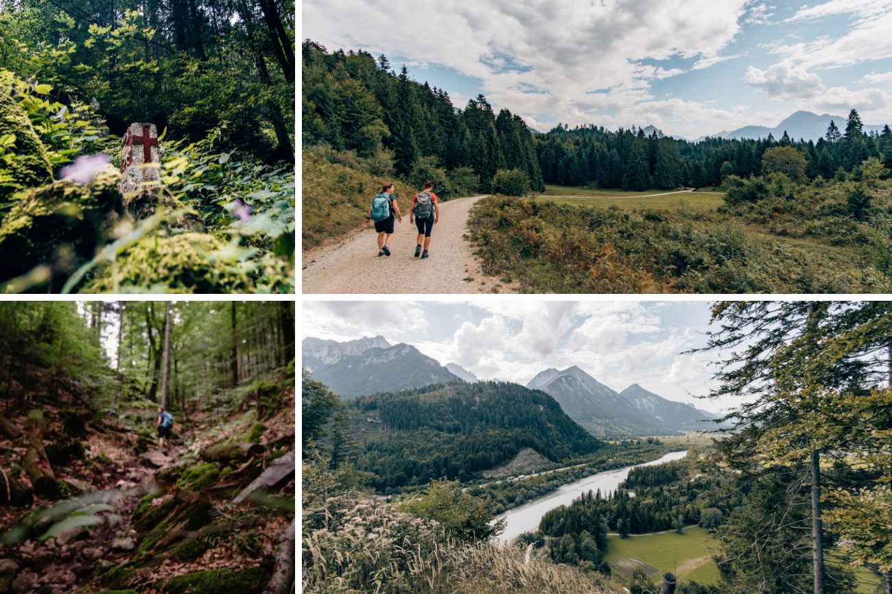 Landesgrenze am Lechweg