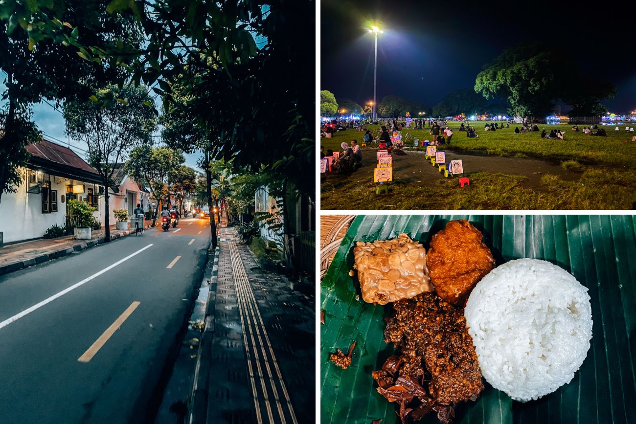 Yogyakarta-Java-Sehenswürdigkeit Rundgang durch Yogakarta