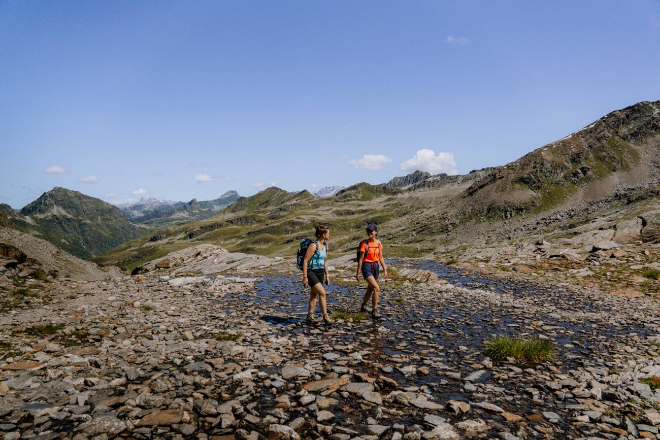 Wandern im Montafon auf der Bielerhöhe