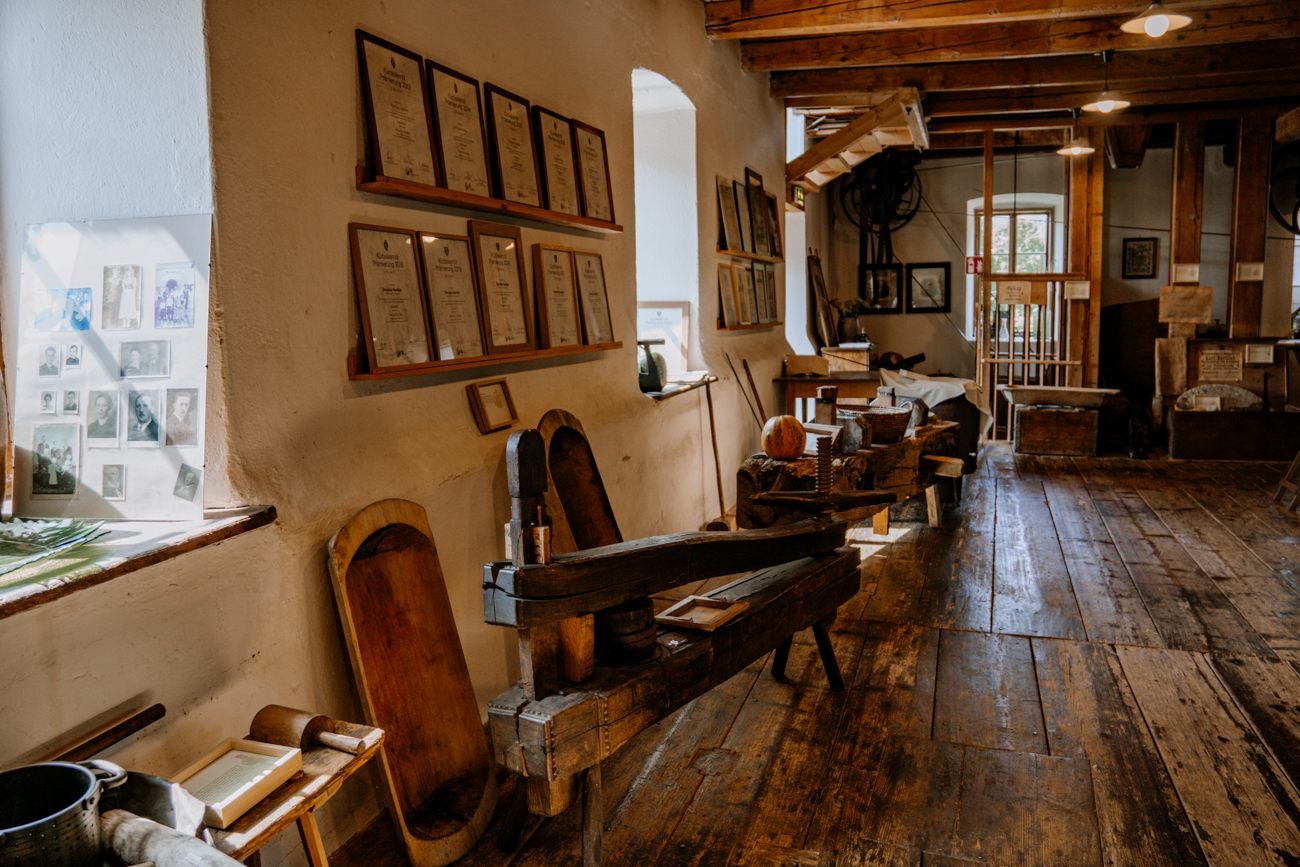 Besuch einer Ölmühle