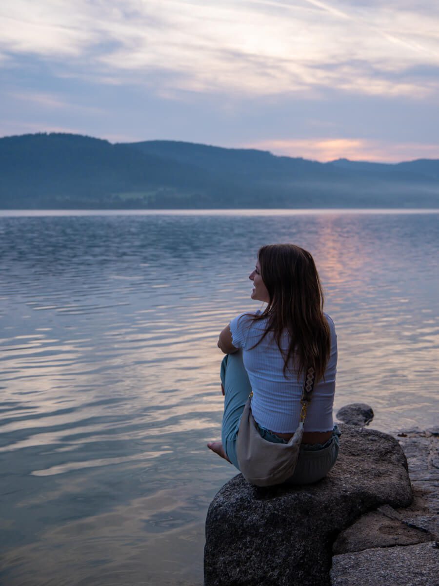 2024-08-Schwarzwald-Jägersteig-11 Abend am Schluchsee