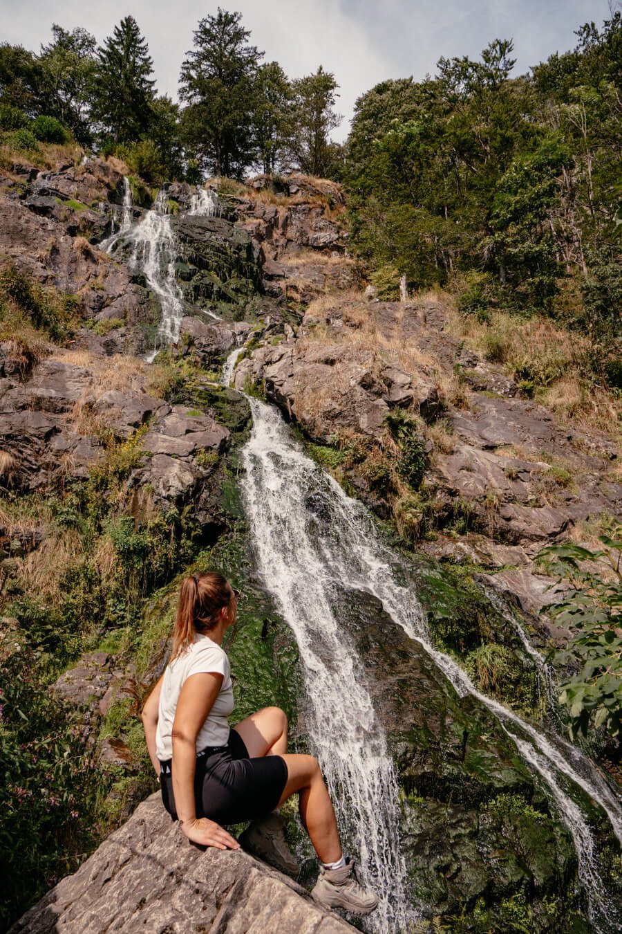 2024-08-Schwarzwald-Wasserfallsteig-7 Am Todtnauer Wasserfall