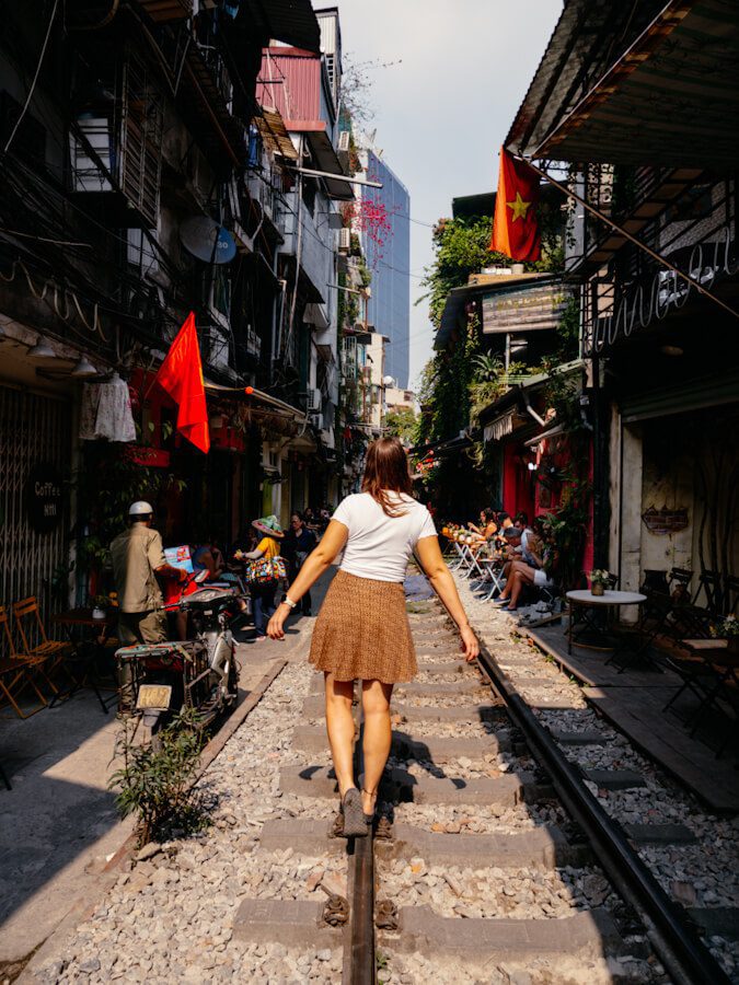 Hanoi Train Street Train Street