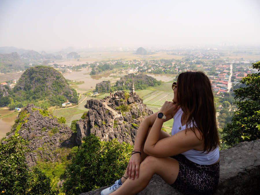 Ninh Binh Aussichtspunkt bei Mua Caves
