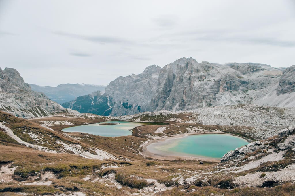 Böddenseen bei der Dreizinnenhütte