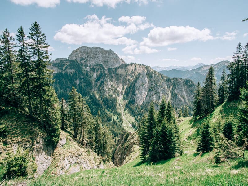 Allgäuer Alpen Blick in die Allgäuer Alpen