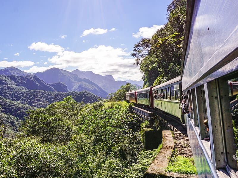 Zugfahrt in Brasilien