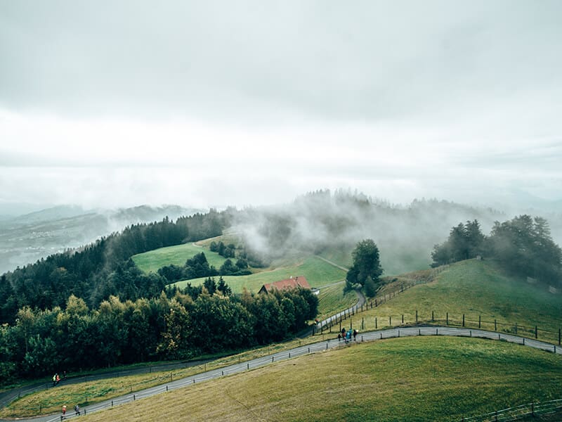 Mystische Stimmung am Pfäder