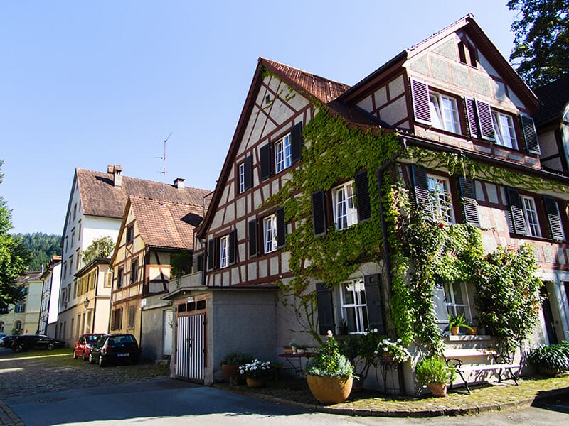 Fachwerkhäuser in der Oberstadt