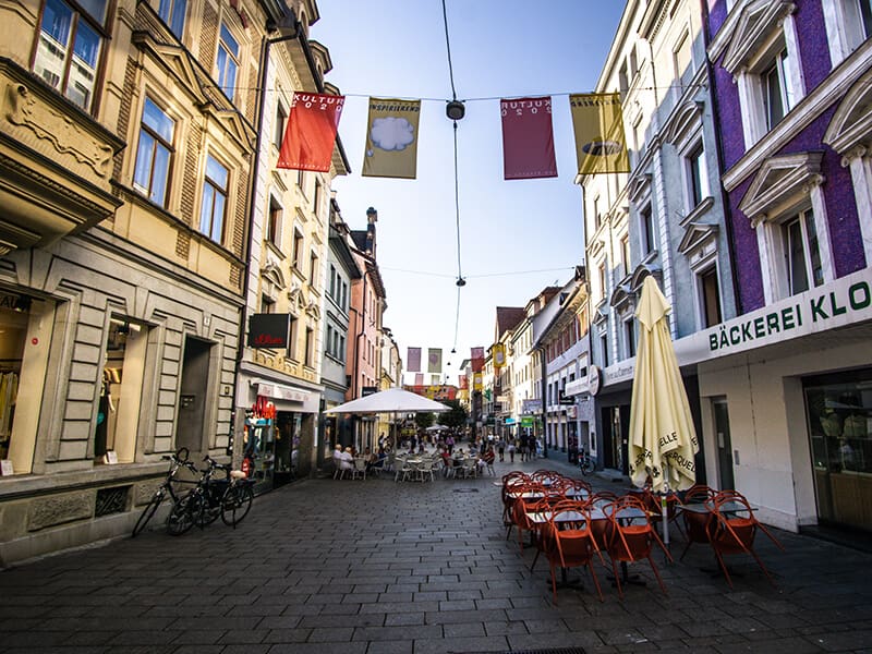 Einkaufsstraße Bregenz
