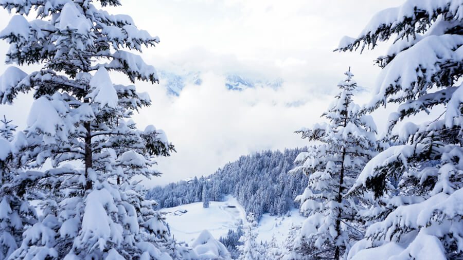 Wandern-im-Schnee-2 Winter Wonderland