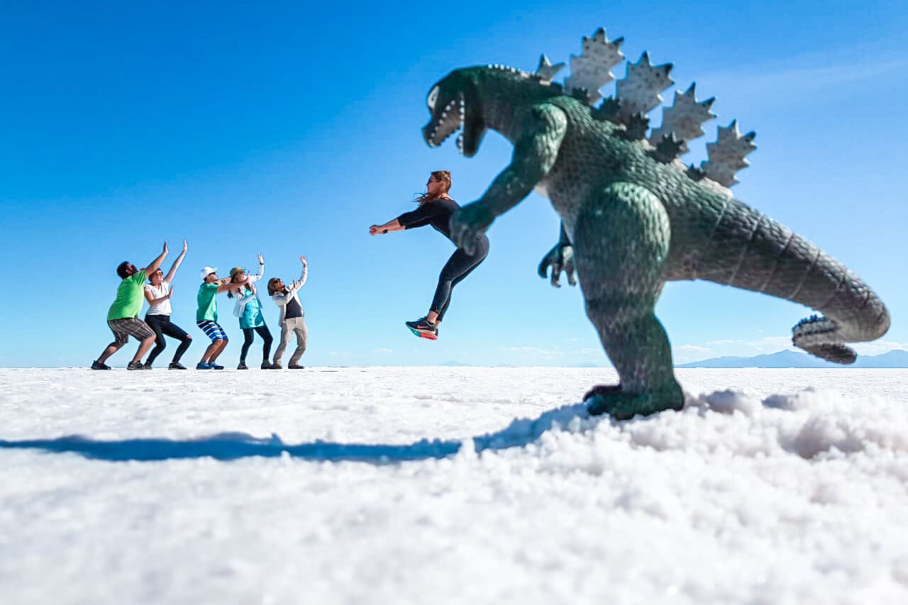 Perspektivfotografie in Südamerika