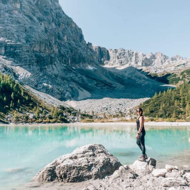 Wanderung zum Lago di Sorapis