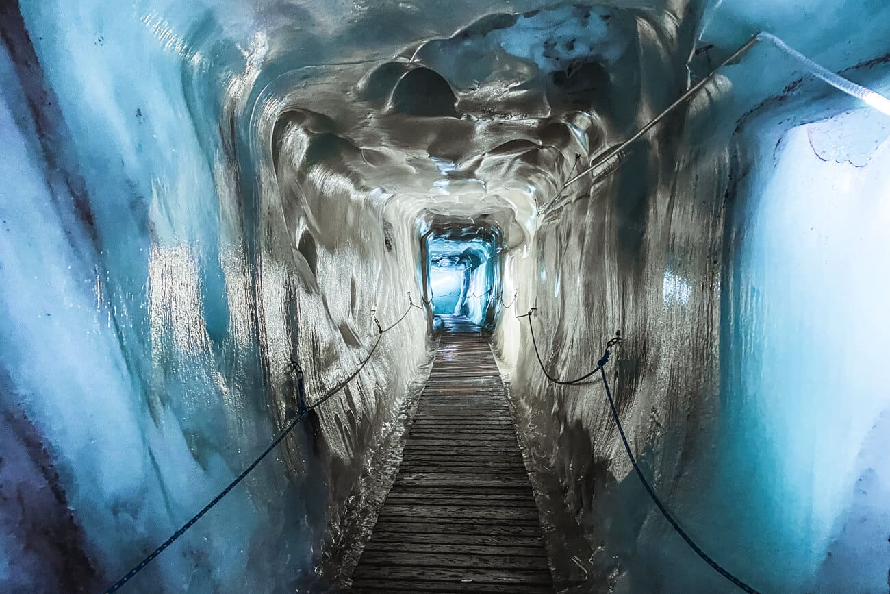 In der Gletscherspalte