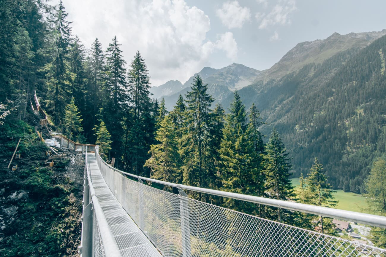 Hängebrücke Verpeilschlucht