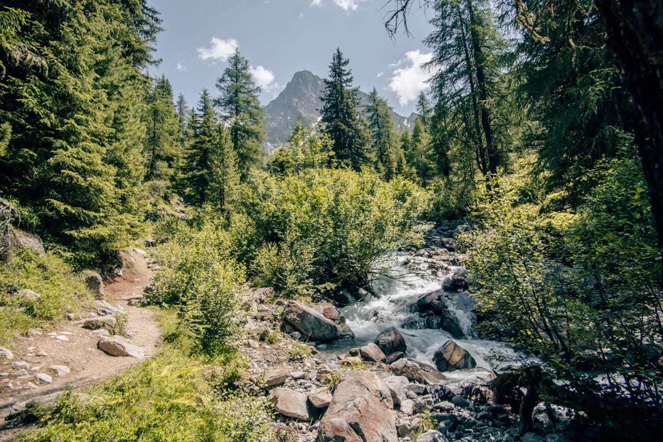 idyllische Wanderung im Kaunertal