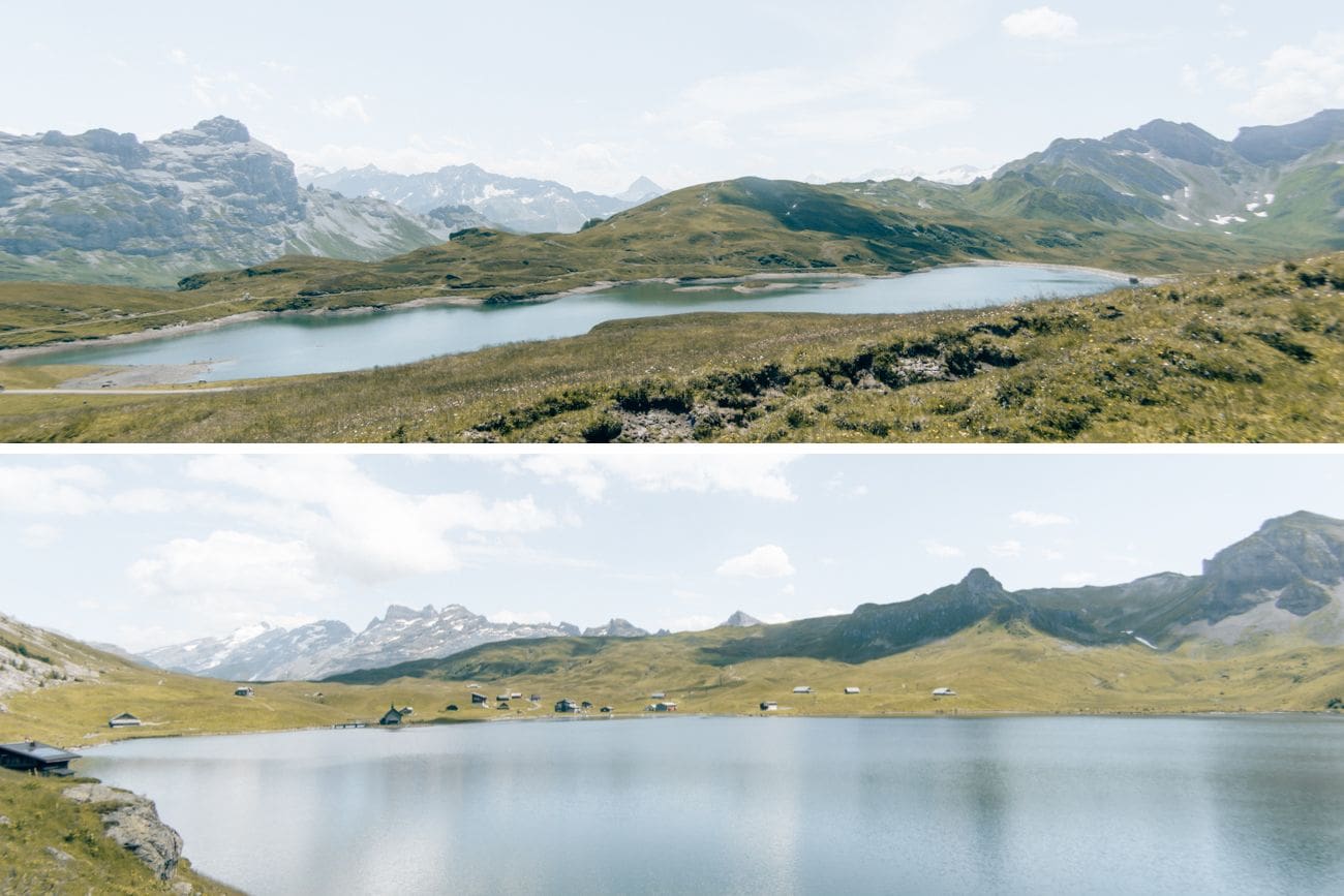 Blick über den Tannensee und Melchsee