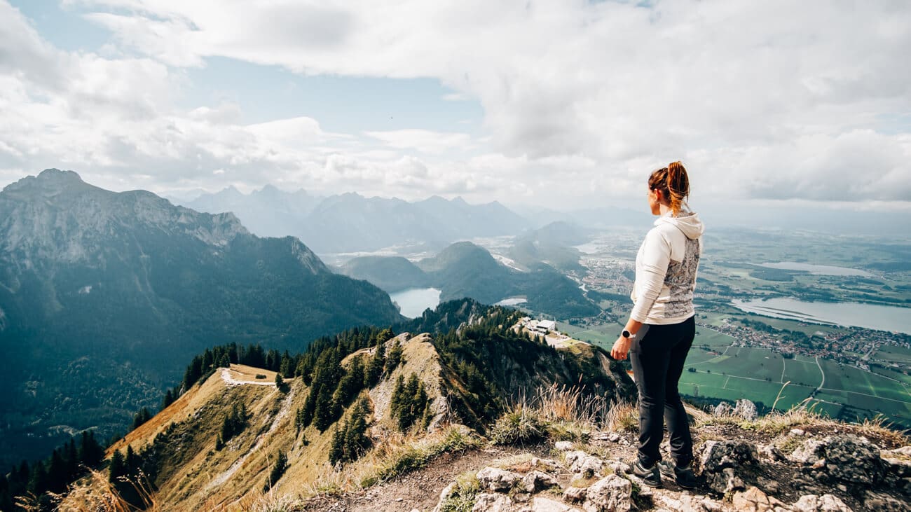 Blick vom Brandnerschrofen