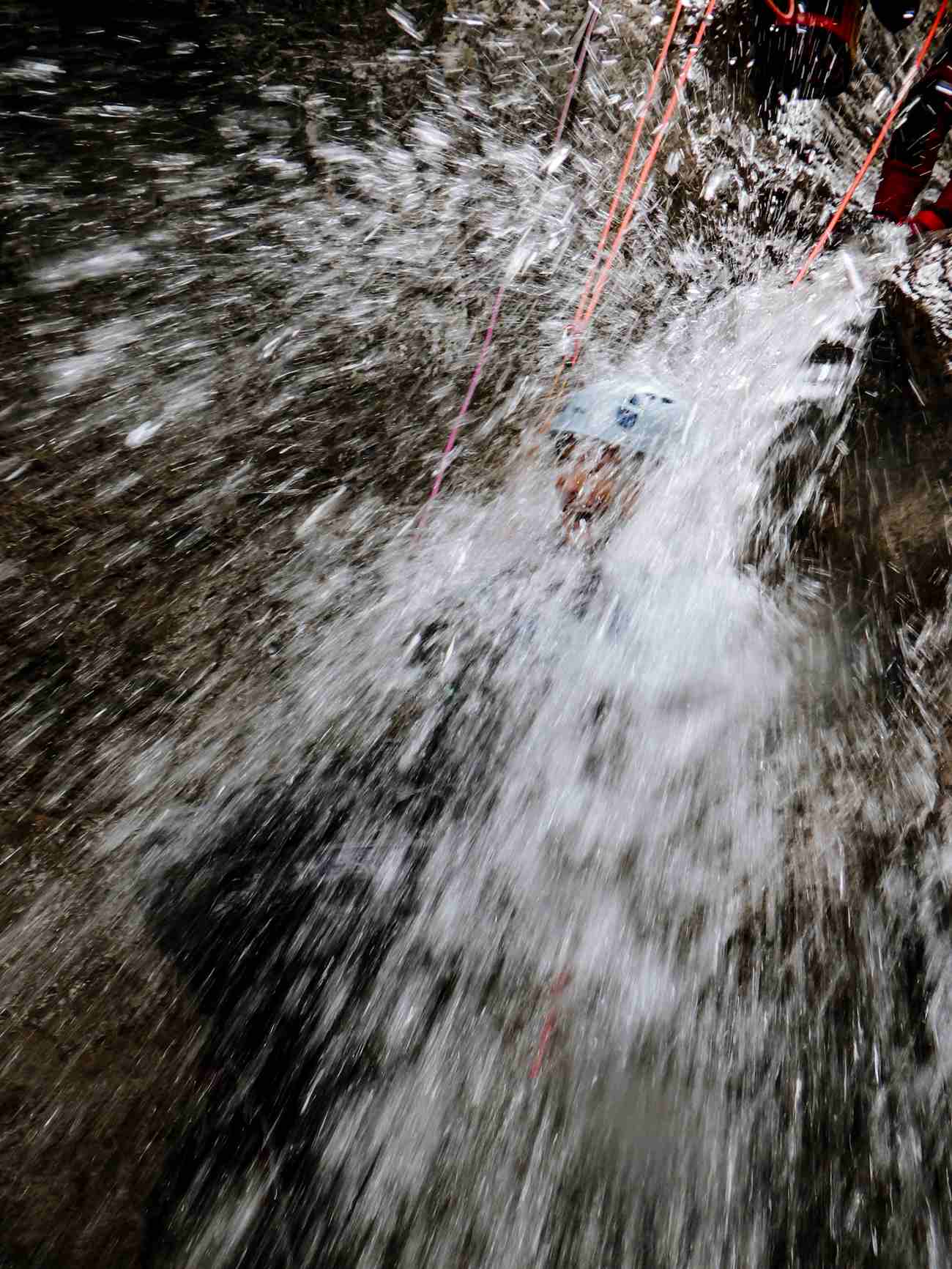 Wasserspass-Canyoning Wasserspaß beim Canyoning