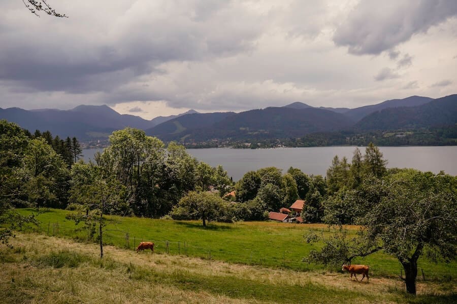 Ausblick auf den Tegernsee