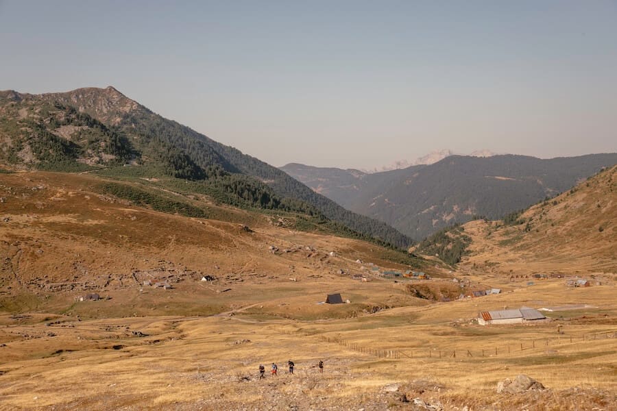 Blick zurück nach Doberdol
