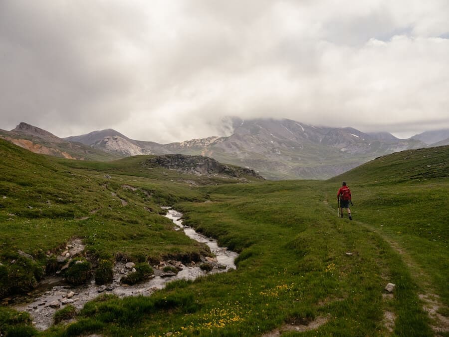 Stille Weite, nur unterbrochen vom Pfeifen der Murmeltiere.