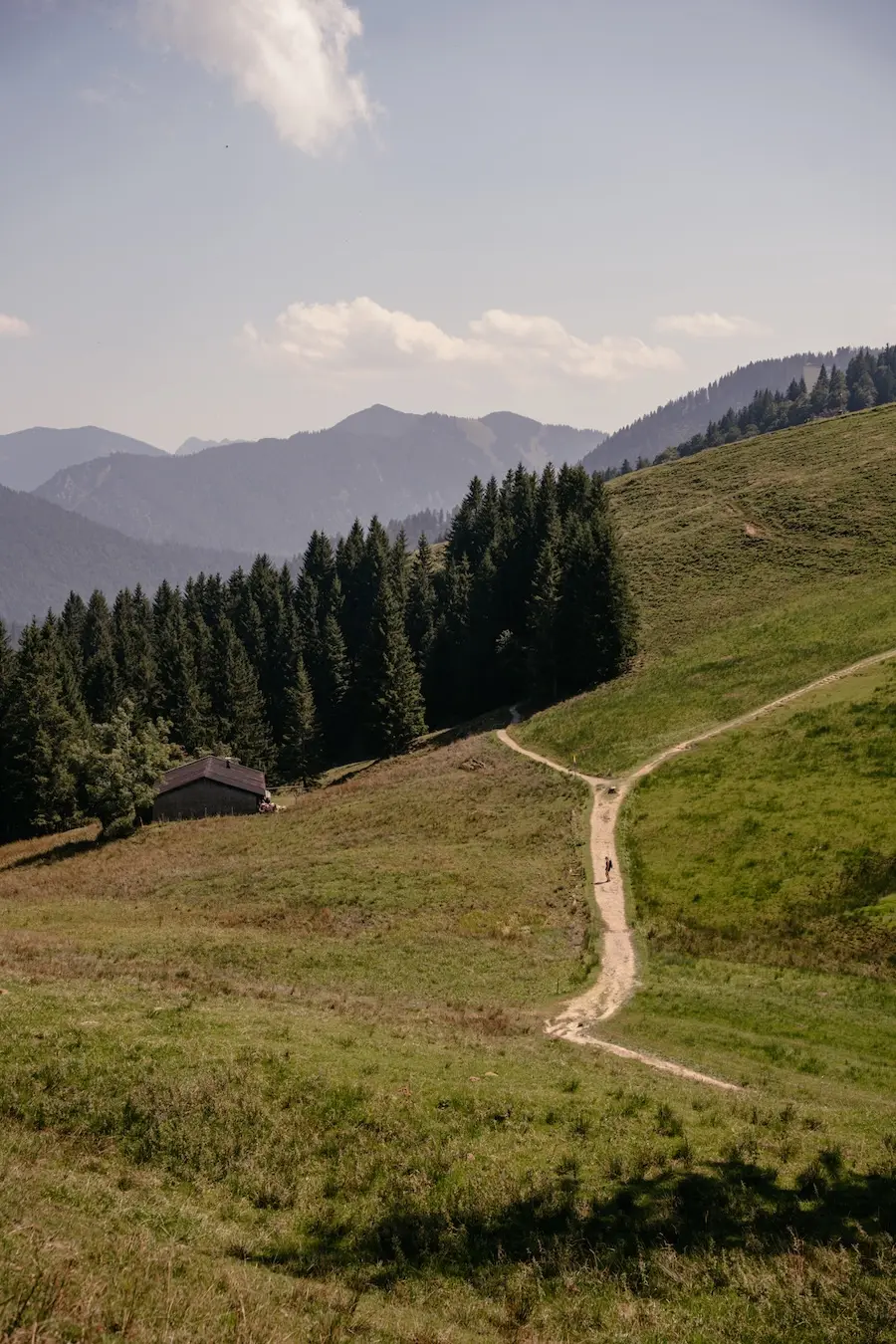 2025-08-12-Tegernsee-Schliersee48 Weg von Gindelalmen zur Kreuzbergalm