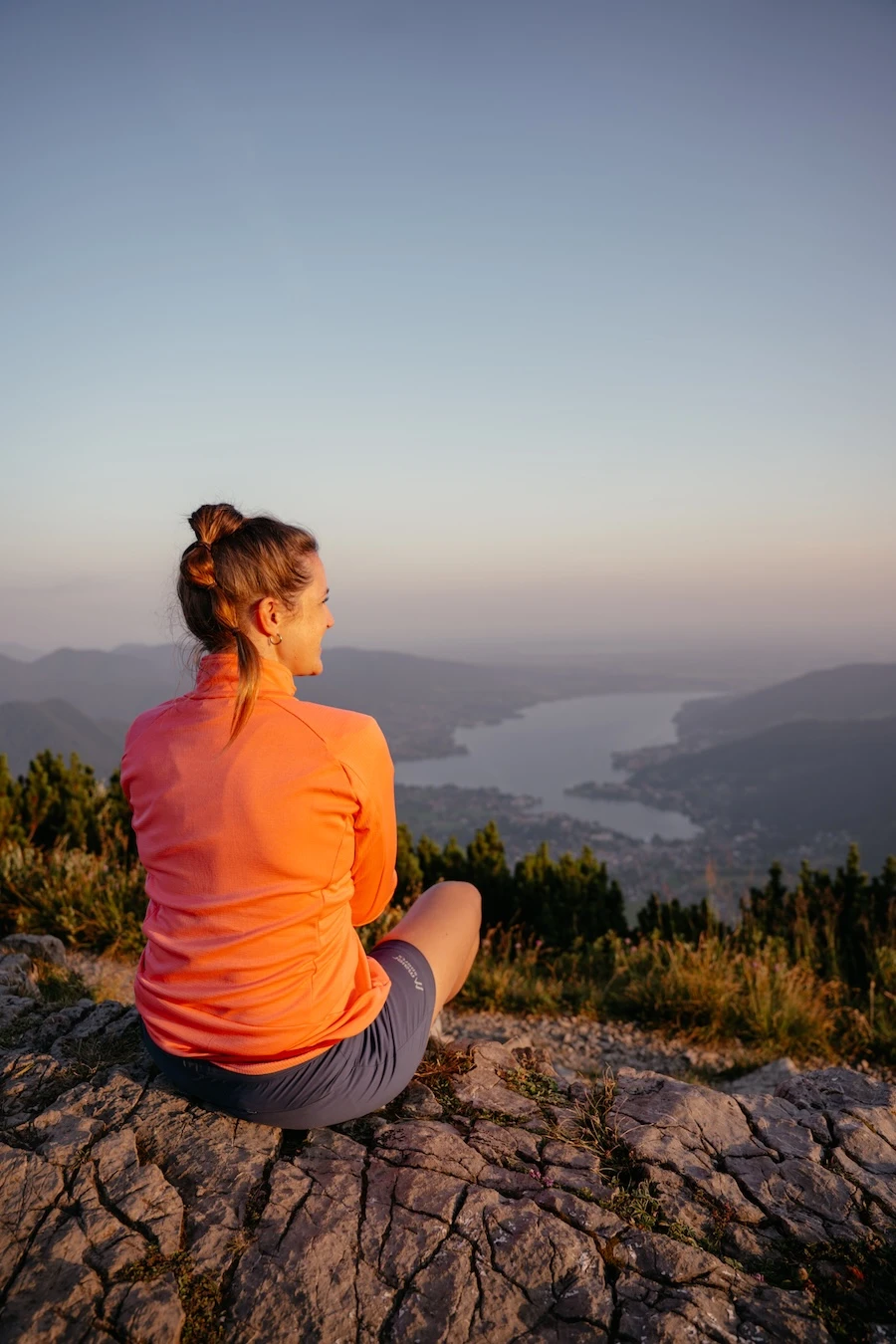 2025-08-14-Wallberg35 Ich Sonnenaufgang am Wallberg