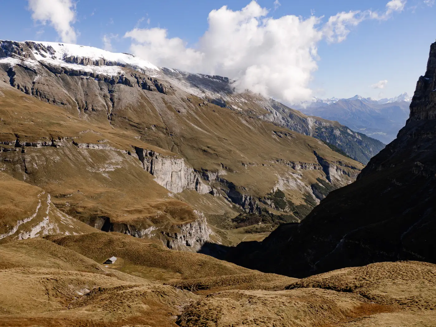 Abstieg in Richtung Barid Hochtal
