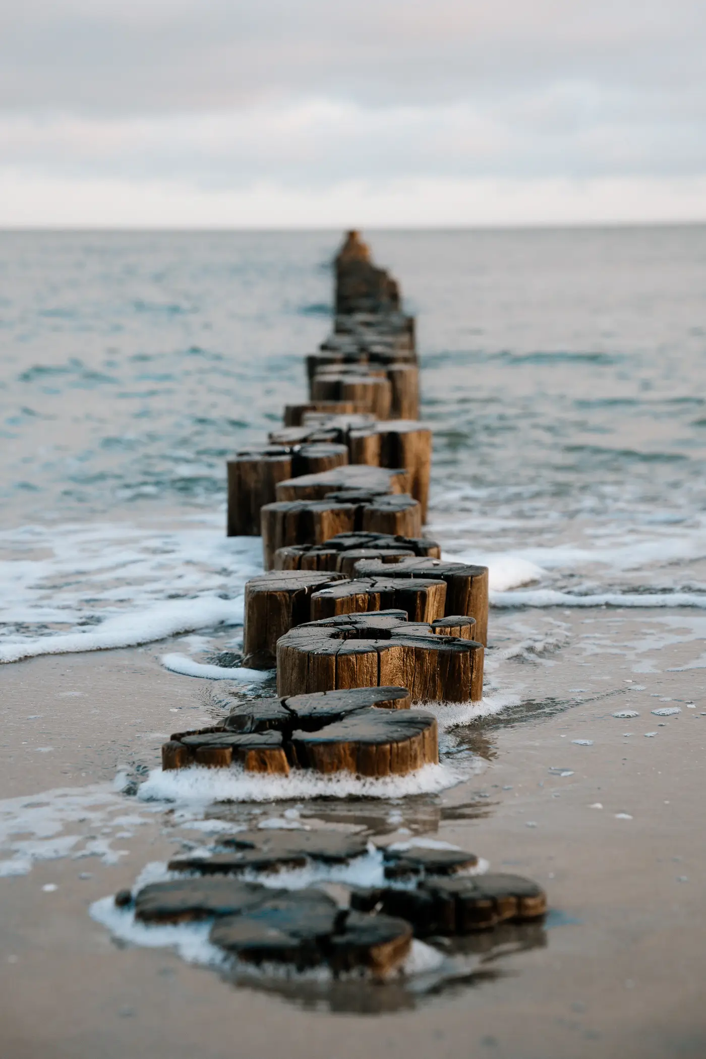 2025-10-30-Zingst-Herbst2 Buhnen am Zingster Strand