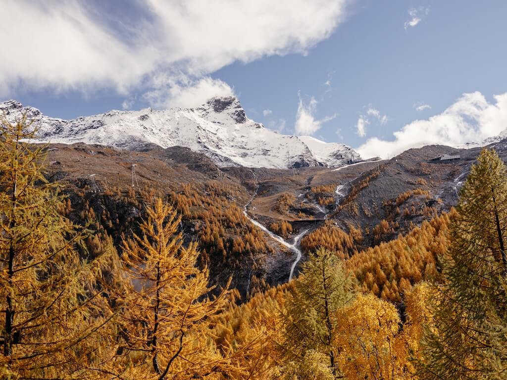 Herbst in Saas Fee